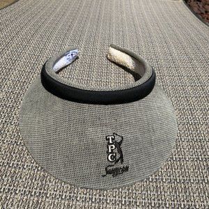 Vintage TPC SAWGRASS Women's Khaki Visor Imperial